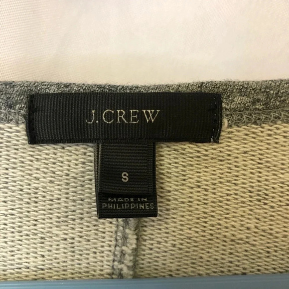 (4 for $25 DEAL!) J Crew Cotton Zippered Stripe Pullover S - Picture 8 of 8